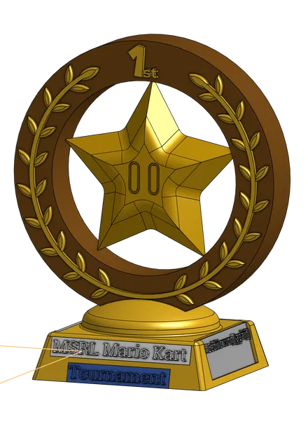 Cúp Vô Địch Giải Đấu Mario Kart (Mario Kart Tournament Trophy) - Image 2