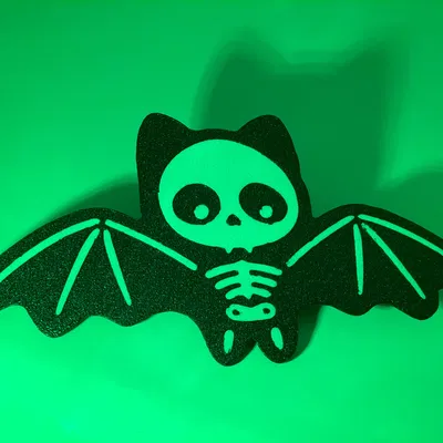 Trang trí Halloween dơi xương (MMU)