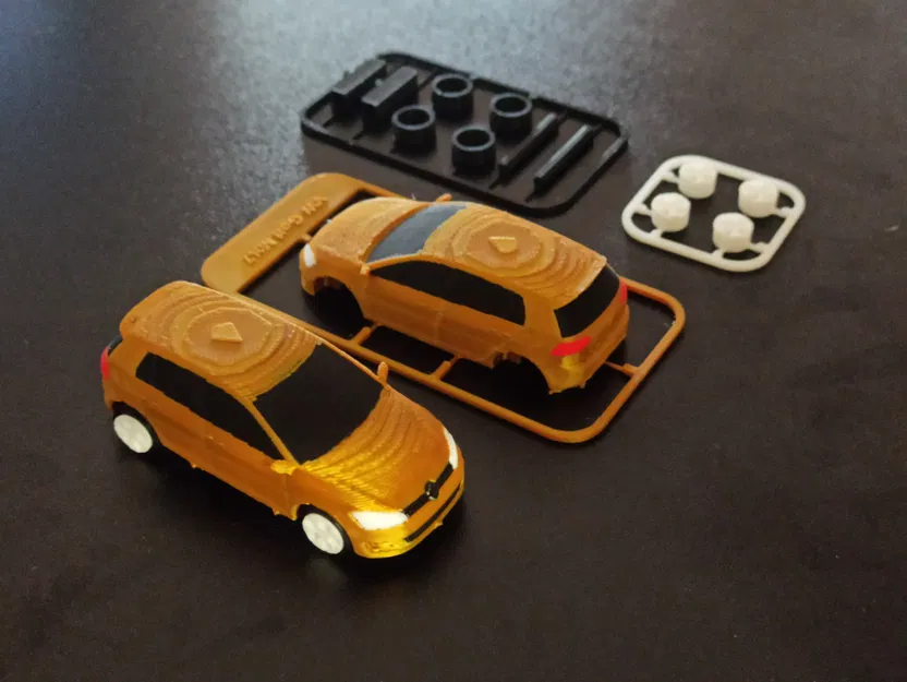 VW Golf MK7 kitcard với bánh xe xoay - Image 2