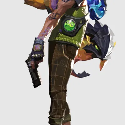 Mô Hình 3D Nhân Vật Gekko Valorant - Đồ Trang Trí Game Thủ