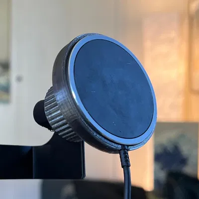 Gá sạc Magsafe khớp bi 17mm cái (Female) đặt giữa