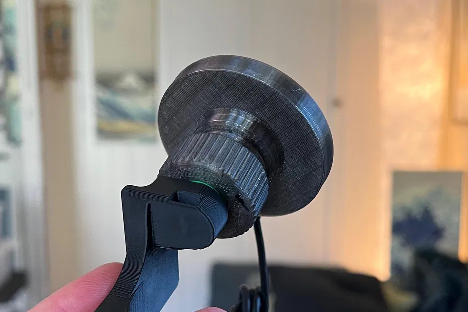 Gá sạc Magsafe khớp bi 17mm cái (Female) đặt giữa - Image 2