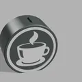Ly Tiết Kiệm "Kaffee Kasse" Hình Ly Cà Phê - Thumbnail 1