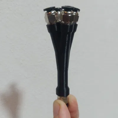 No-Catch 4 way Y splitter PC4-M10 – Bộ chia Y 4 nhánh