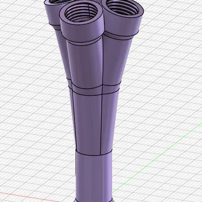 No-Catch 4 way Y splitter PC4-M10 – Bộ chia Y 4 nhánh