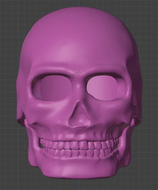 Skull Helment v1 – Mũ/Helmet Đầu Lâu (Halloween) - Image 3