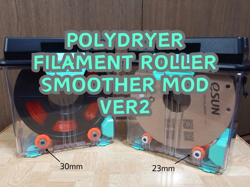 PolyDryer Filament Roller Mod Ver2 - Image 1