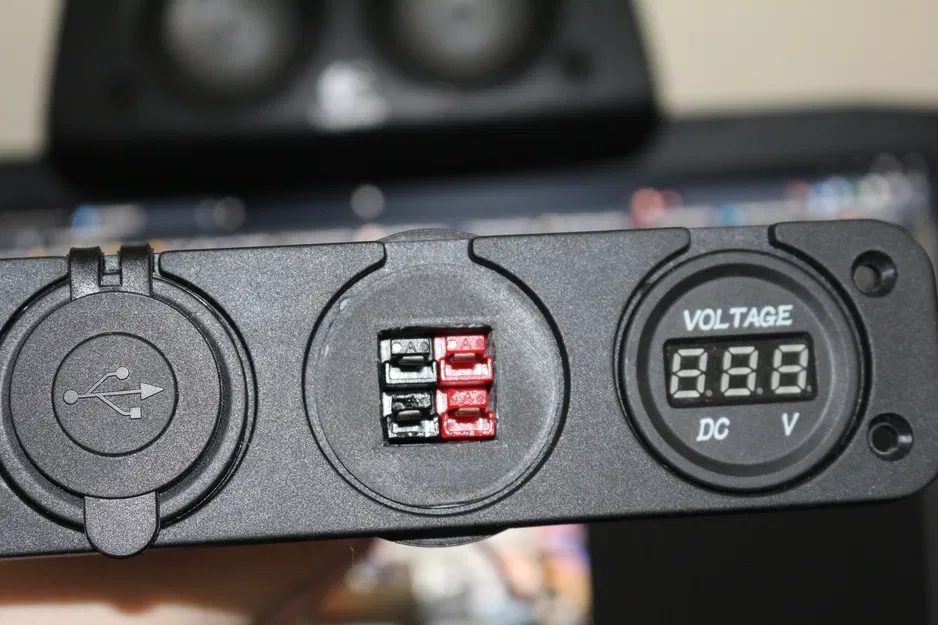 Gá gắn panel cho ANDERSON POWER POLE (Panel Mount) - Image 2