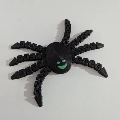 Nhện Mặt Cười Chân Dẻo Flexi Leg Smiley Spider