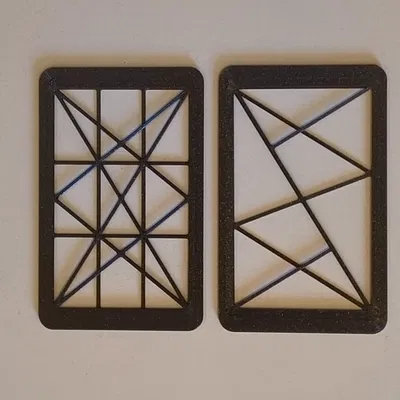 Bộ Khung Căn Chỉnh Ảnh Nghệ Thuật 3D Theo Quy Tắc Bố Cục