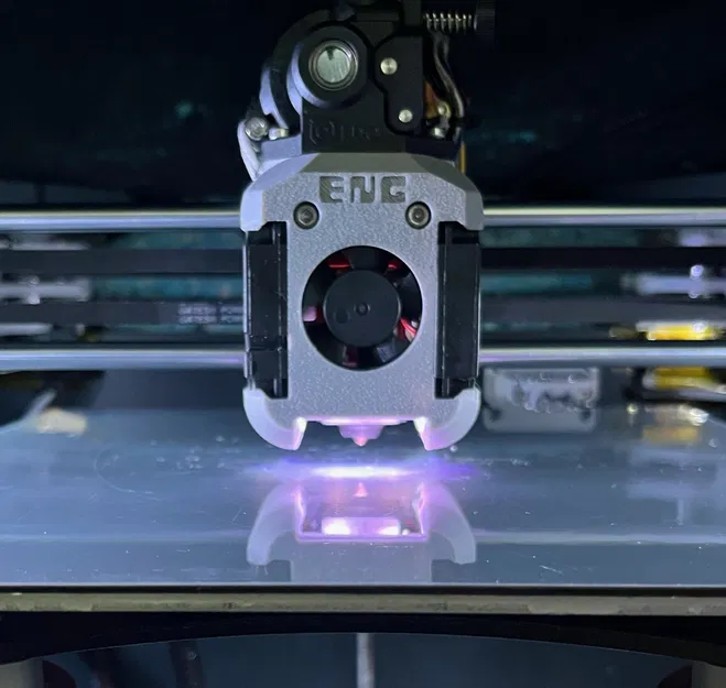 DB4ENG Dragon Burner mount Ender3 NG – Giá đỡ Dragon Burner cho Ender3 NG - Image 1