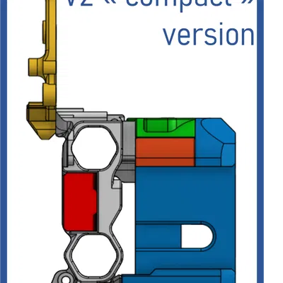 DB4ENG Dragon Burner mount Ender3 NG – Giá đỡ Dragon Burner cho Ender3 NG