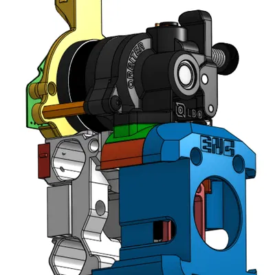 DB4ENG Dragon Burner mount Ender3 NG – Giá đỡ Dragon Burner cho Ender3 NG