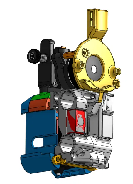 DB4ENG Dragon Burner mount Ender3 NG – Giá đỡ Dragon Burner cho Ender3 NG - Image 6