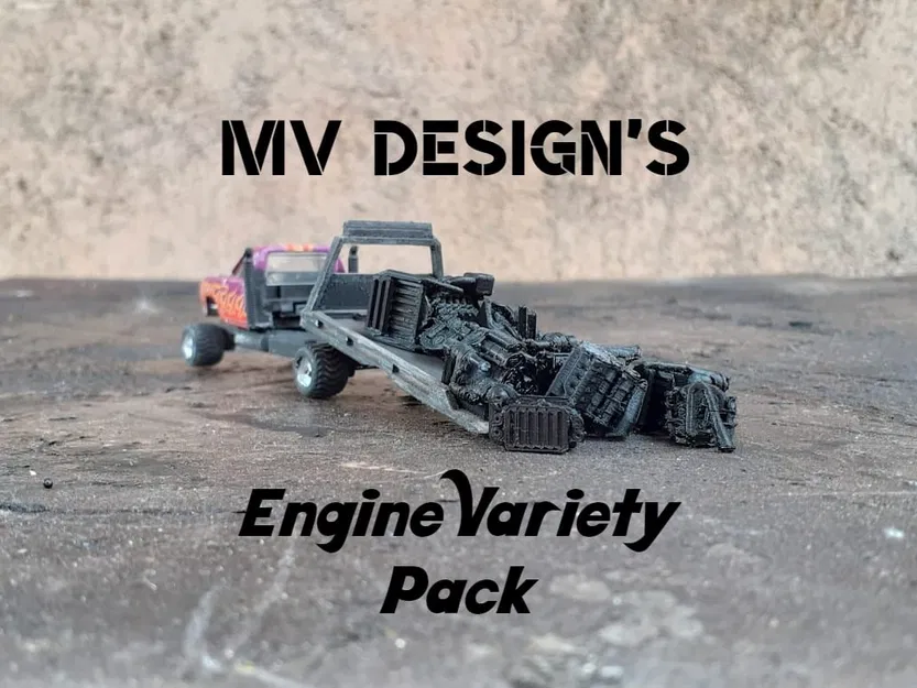 Bộ Đa Dạng Động Cơ Gaslands (Gaslands Engine Motor Variety Pack) - Image 1