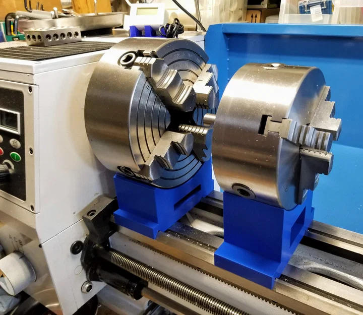 Gối đỡ mâm cặp cho máy tiện PM-1228 (PM-1228 Lathe Chuck Cradles) - Image 1