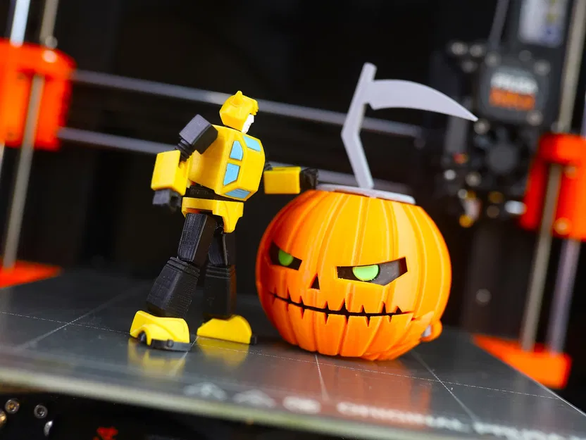 Robo Pumpkin Biến Hình (Transformable Robo Pumpkin) - Image 2