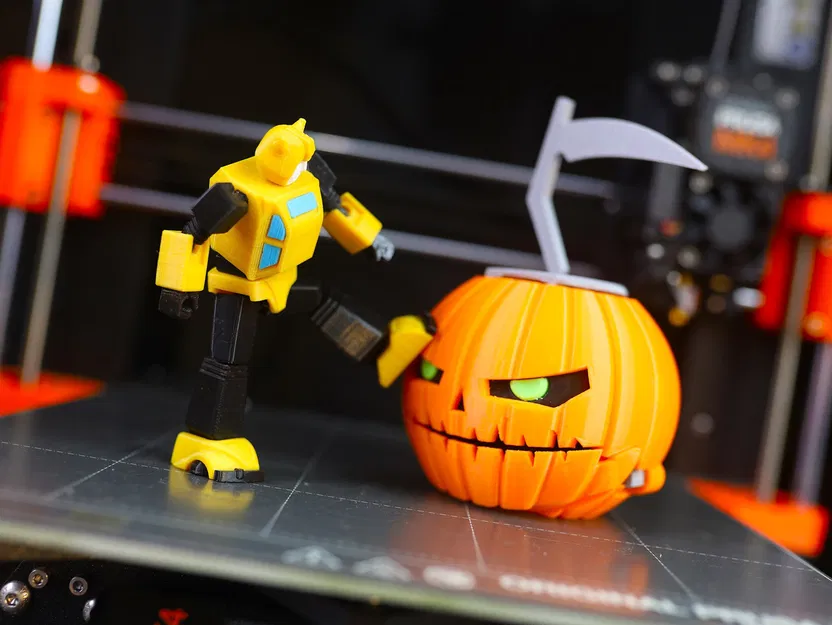 Robo Pumpkin Biến Hình (Transformable Robo Pumpkin) - Image 3