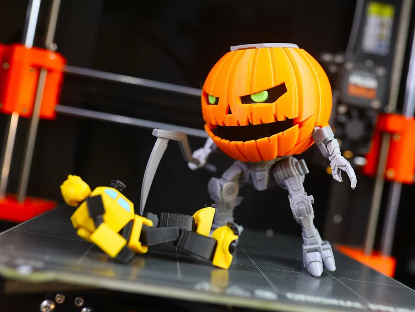 Robo Pumpkin Biến Hình (Transformable Robo Pumpkin) - Image 4
