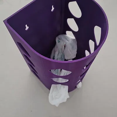 Hộp Đựng Túi Ni Lông Tái Sử Dụng Tiện Lợi