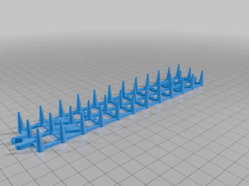 Thanh chống mèo có lỗ bắt vít (Anti Cat strip with mounting holes) - Image 1