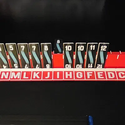 Rack dây Bomb Busters kèm insert lưu trữ