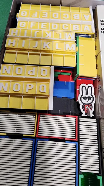 Rack dây Bomb Busters kèm insert lưu trữ - Image 3