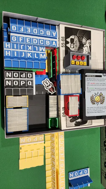 Rack dây Bomb Busters kèm insert lưu trữ - Image 5