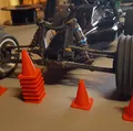 Cọc tiêu giao thông 3D cho xe RC - Thumbnail 2