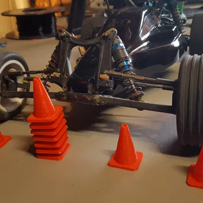 Cọc tiêu giao thông 3D cho xe RC