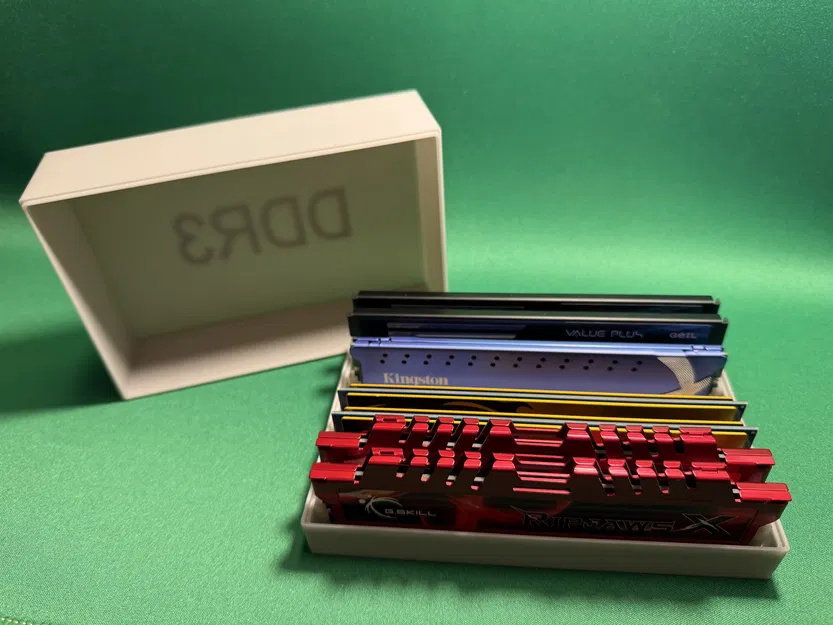 Hộp đựng RAM (DDR5, DDR4, DDR3) có nắp - Image 2