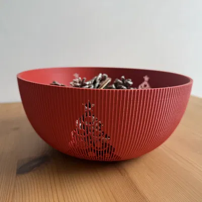 Chén Giáng Sinh Cây Thông Độc Đáo - Quà Tặng và Trang Trí Tết