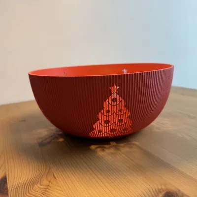 Chén Giáng Sinh Cây Thông Độc Đáo - Quà Tặng và Trang Trí Tết