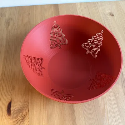 Chén Giáng Sinh Cây Thông Độc Đáo - Quà Tặng và Trang Trí Tết