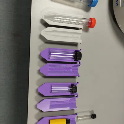 Adapter ly tâm: từ ống Falcon 50 mL sang ống Falcon 15 mL & nhiều lọ thủy tinh