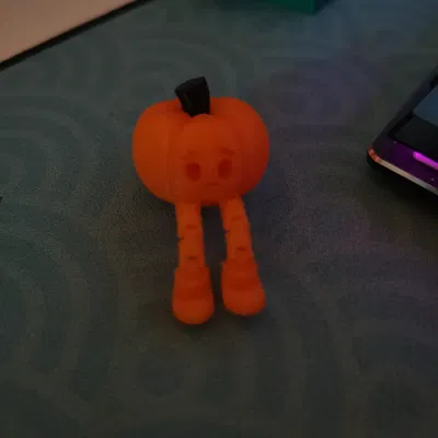 Bí Ngô Khớp Nối Lo Lắng (Worried Articulated Pumpkin)