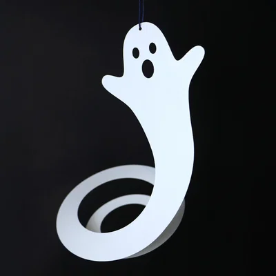 Ma Xoắn Ốc (Spiral Ghost) - Đồ trang trí Halloween