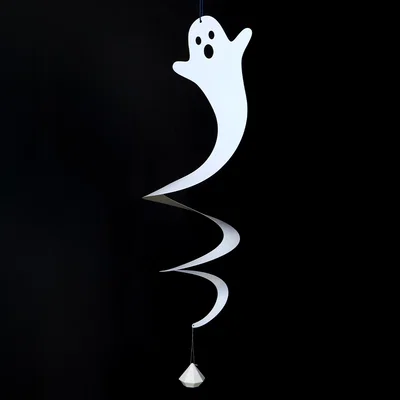 Ma Xoắn Ốc (Spiral Ghost) - Đồ trang trí Halloween