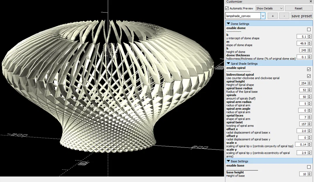 Công cụ Parametric Lampshade Tool - Image 3