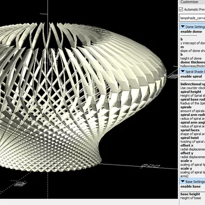 Công cụ Parametric Lampshade Tool
