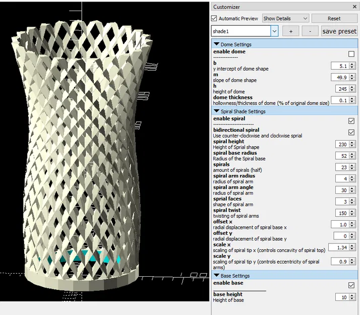 Công cụ Parametric Lampshade Tool - Image 4
