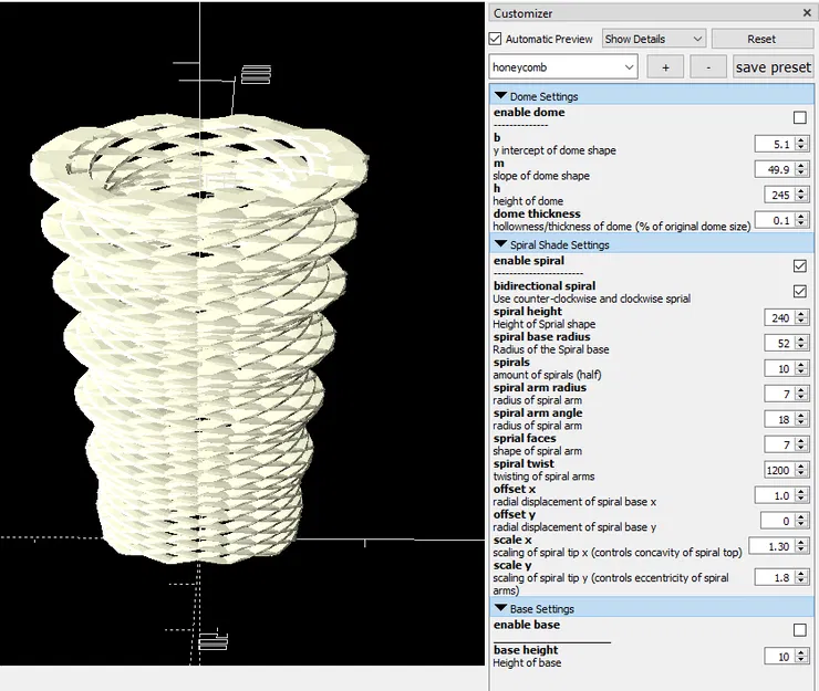 Công cụ Parametric Lampshade Tool - Image 5