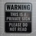 Bảng cảnh báo (Warning signs) – tùy biến theo ý bạn - Thumbnail 5