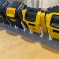 Kệ pin DeWalt dạng modular ghép ngang (side by side) - Thumbnail 2