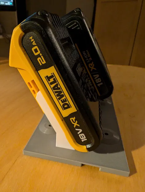Kệ pin DeWalt dạng modular ghép ngang (side by side) - Image 6