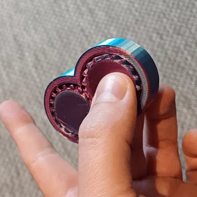 Đồ Chơi "Gear Fidget" In 3D Liền Mạch