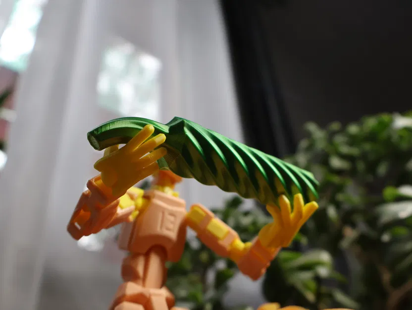 Bí Ngô Xoắn Ốc Trang Trí Halloween (Spiral Pumpkin Decor Halloween) - Image 5