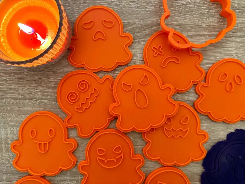 Khuôn Cắt Bánh & Đóng Dấu Hình Ma Halloween Ngộ Nghĩnh - Image 4