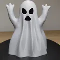 Tượng Ma Halloween "Ma Hù" Dễ Thương - Mô Hình In 3D Độc Đáo - Thumbnail 3