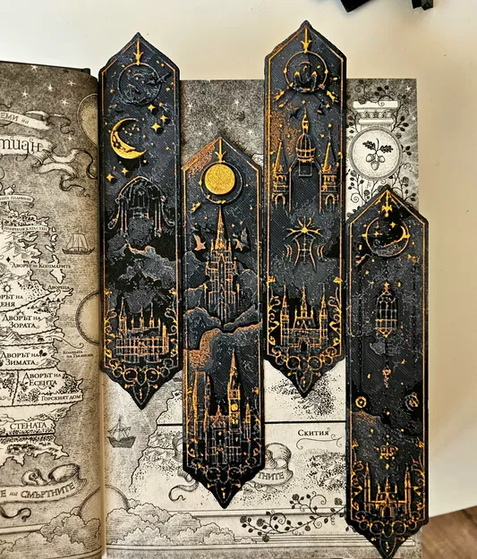 Bộ Bookmark “Hogwarts” lấy cảm hứng từ Harry Potter - Image 1